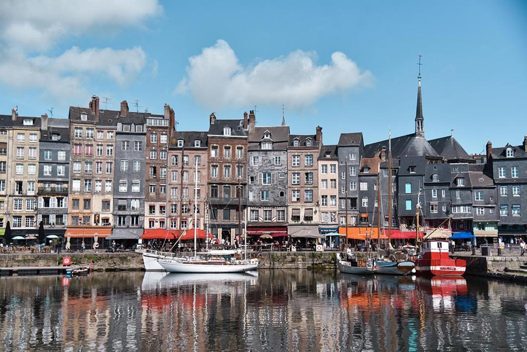 Charmant 2 Pieces Proche D Honfleur, Piscine En Saison, Parking Gratuit, Wifi เอคโมวิลล์ ภายนอก รูปภาพ